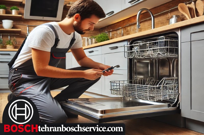 هزینه تعمیر ارور E24 ماشین ظرفشویی بوش 